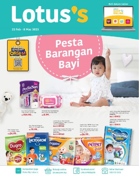 Lotus/Tesco Promotion : Weekly Catalogue (23 February 2023 – 8 March 2023)