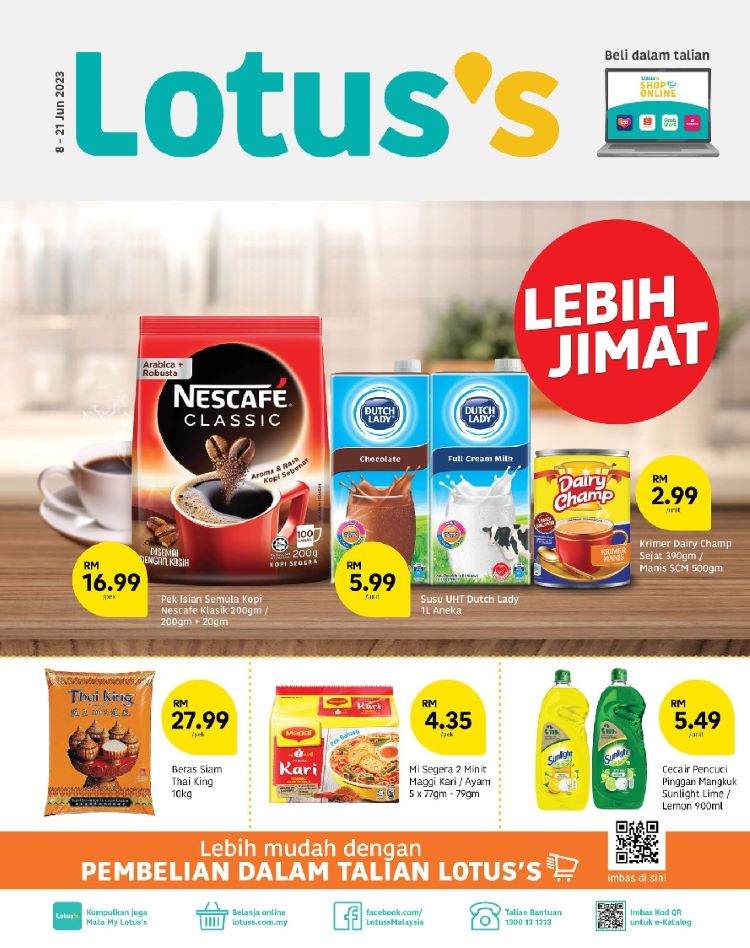 Lotus/Tesco Promotion : Weekly Catalogue (8 June 2023 – 21 June 2023)